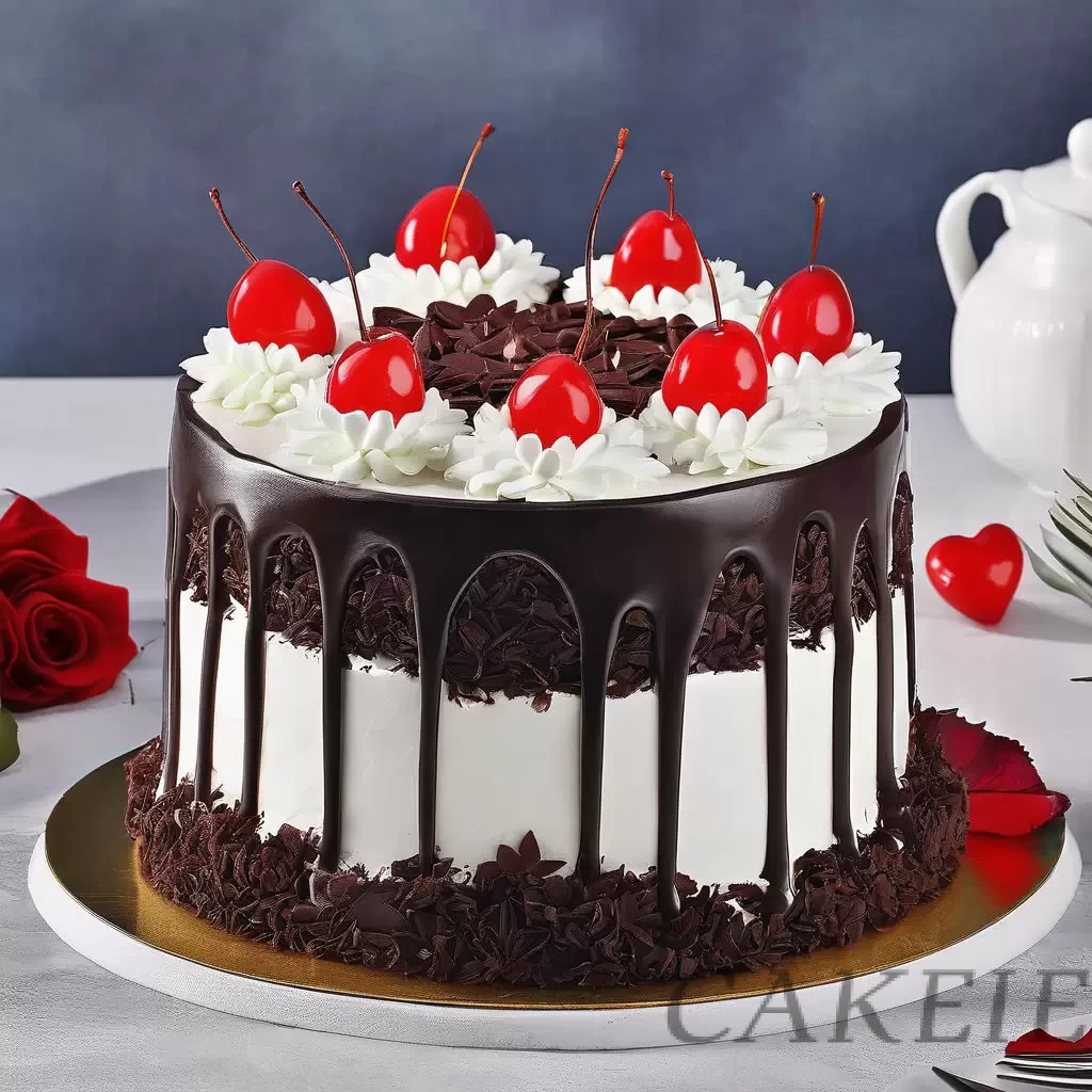 Together Forever Black Forest Cake